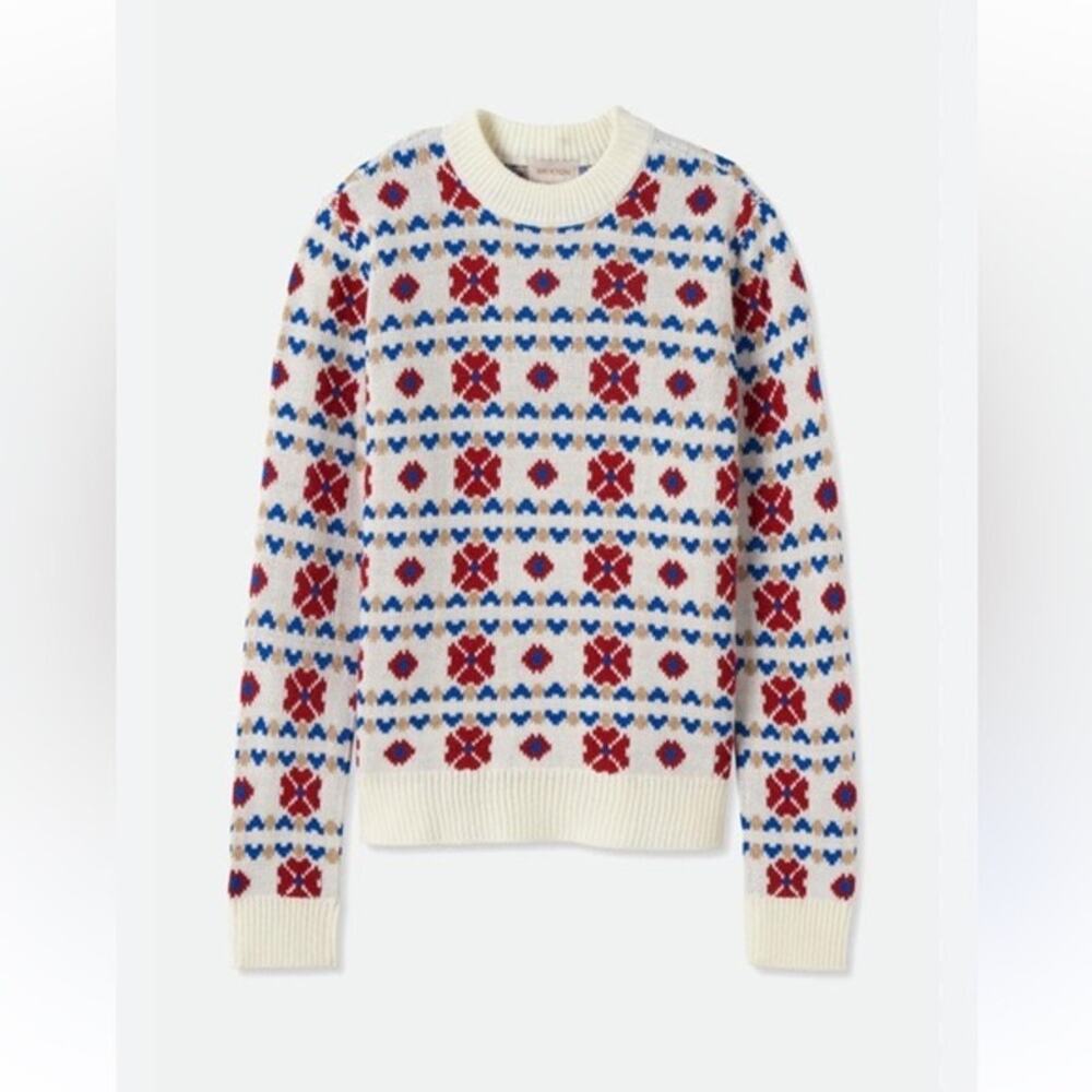 Brixton Alta Fair‎ Isle Sweater Nordic Jacquard Cabincore Women’s - Medium